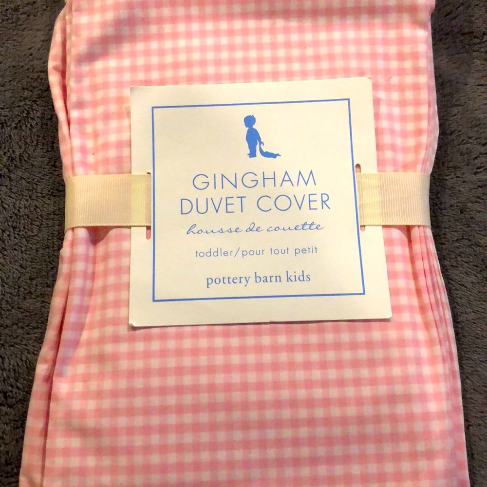 Pottery Barn toddler duvet cover